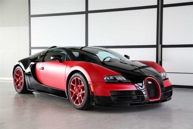 Red Bugatti Wallpaper